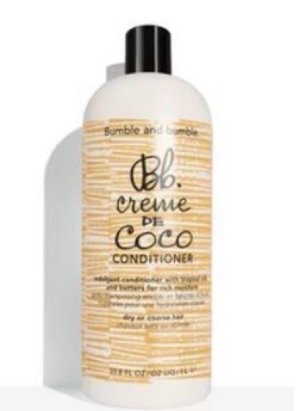 Bumble and Bumble Huge!!!!!!Creme de Coco Coconut Shampoo - White & Peach Bottle